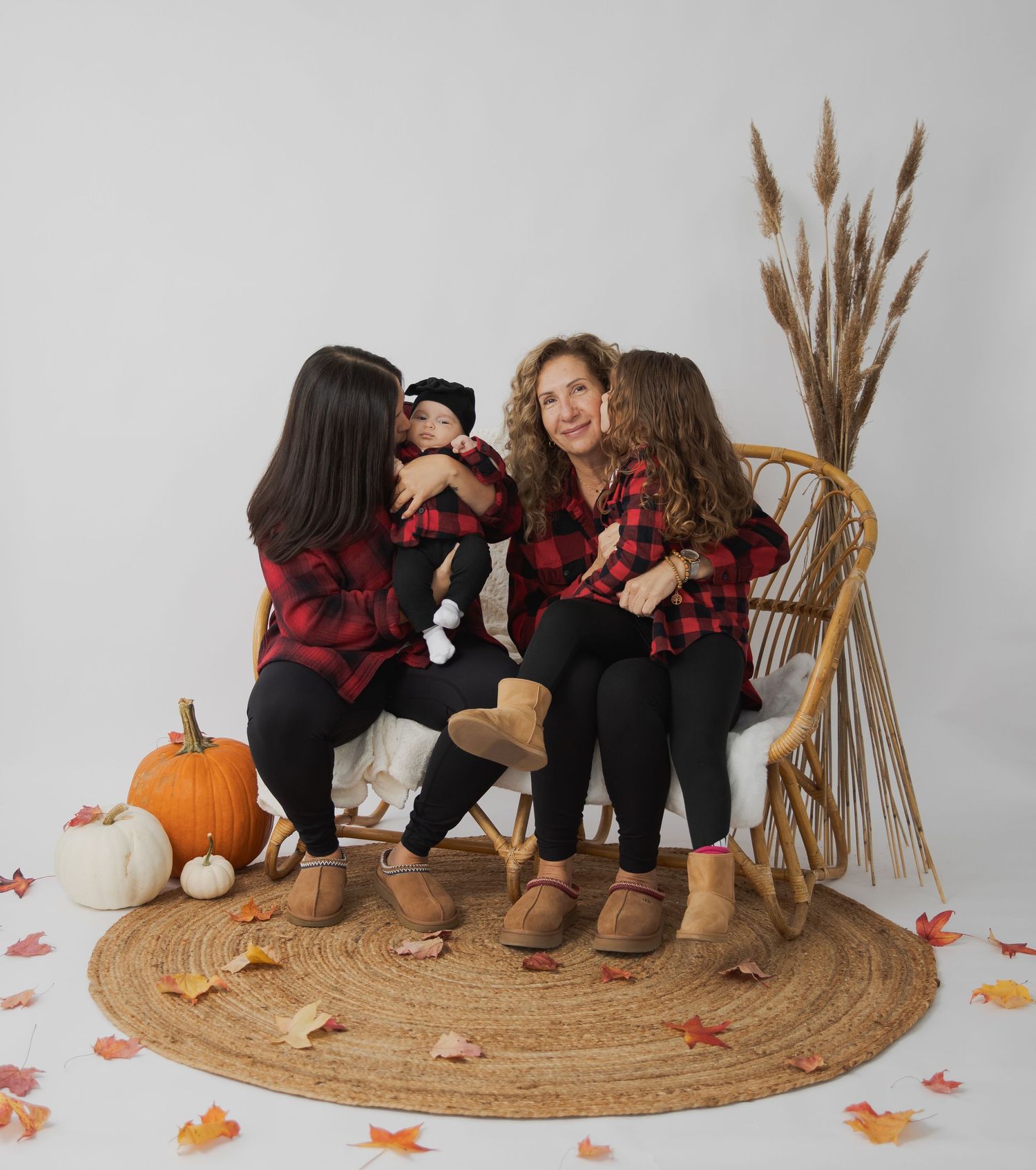 Lemos Family Fall Shoot in Studio | Niagara Photography | Welland Photography | St. Catharines Photography