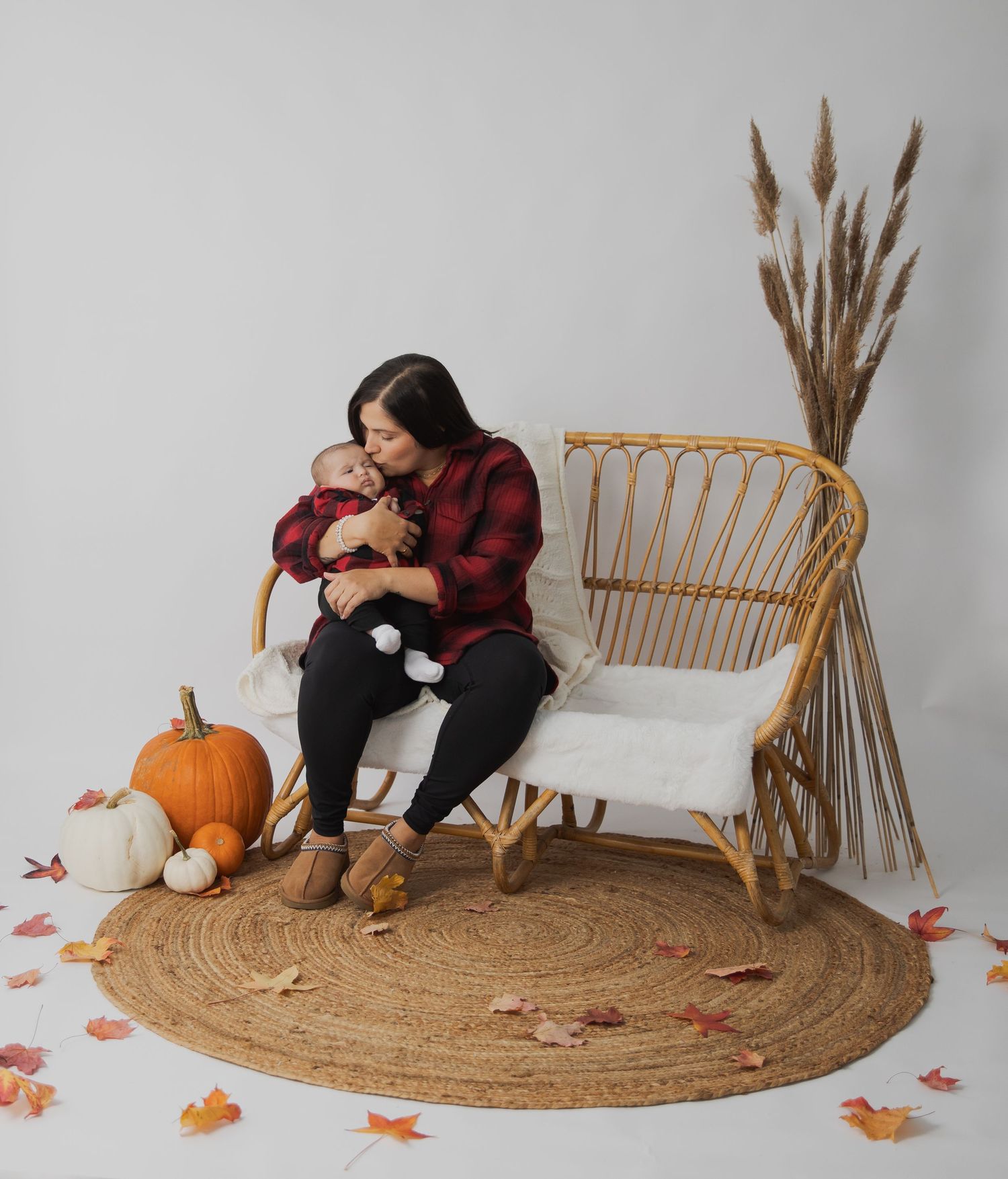 Lemos Family Fall Shoot in Studio | Niagara Photography | Welland Photography | St. Catharines Photography