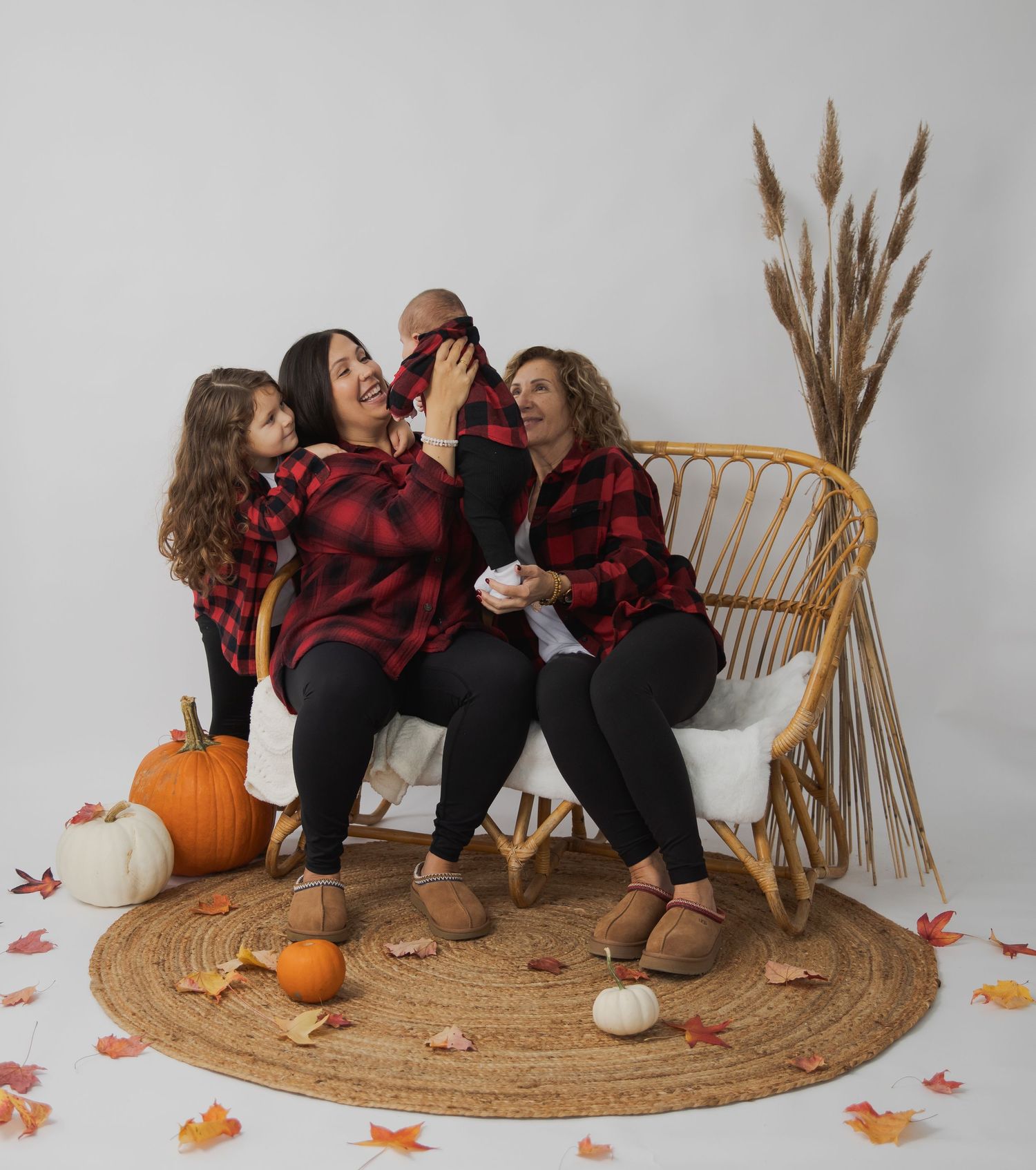 Lemos Family Fall Shoot in Studio | Niagara Photography | Welland Photography | St. Catharines Photography