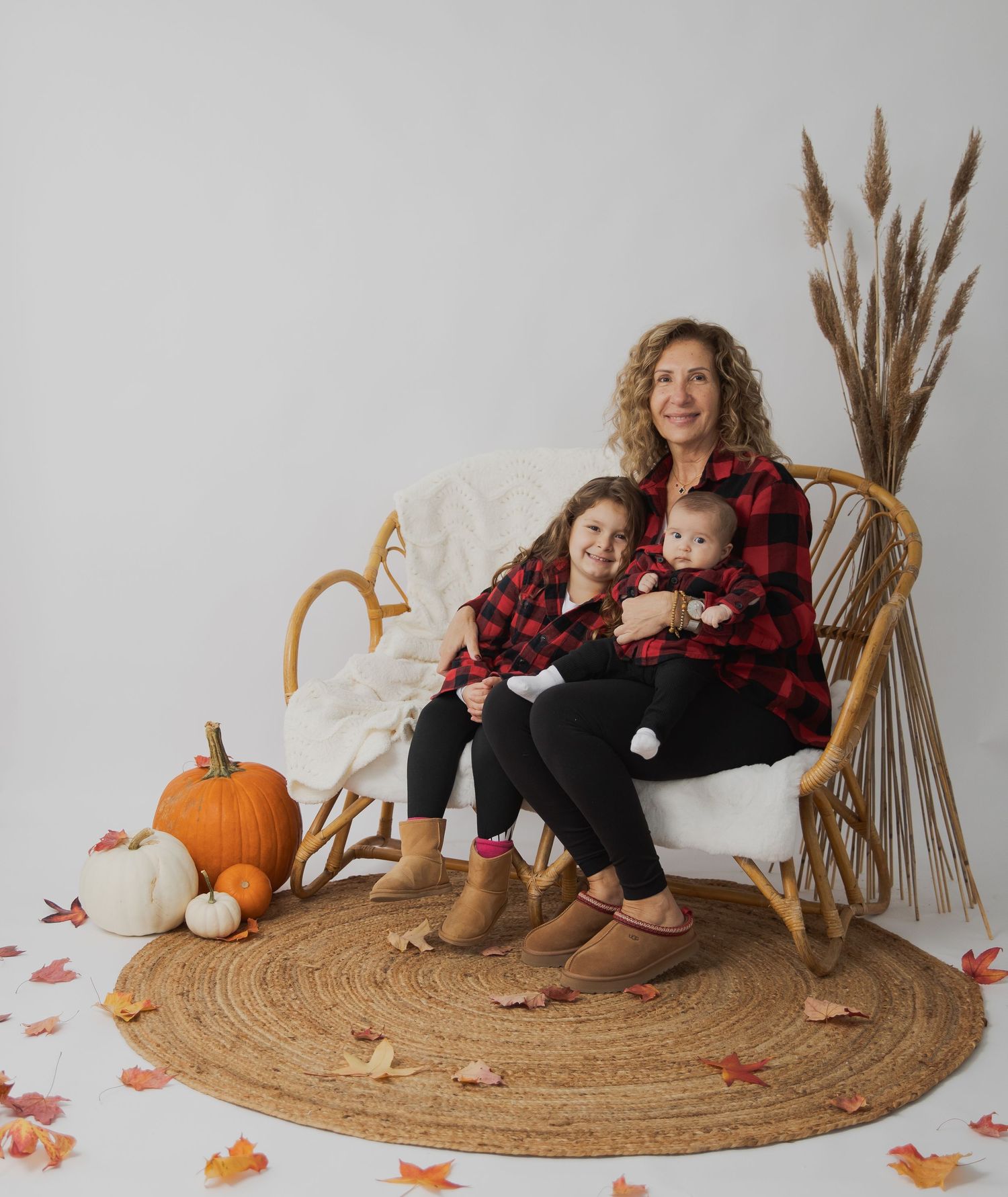 Lemos Family Fall Shoot in Studio | Niagara Photography | Welland Photography | St. Catharines Photography