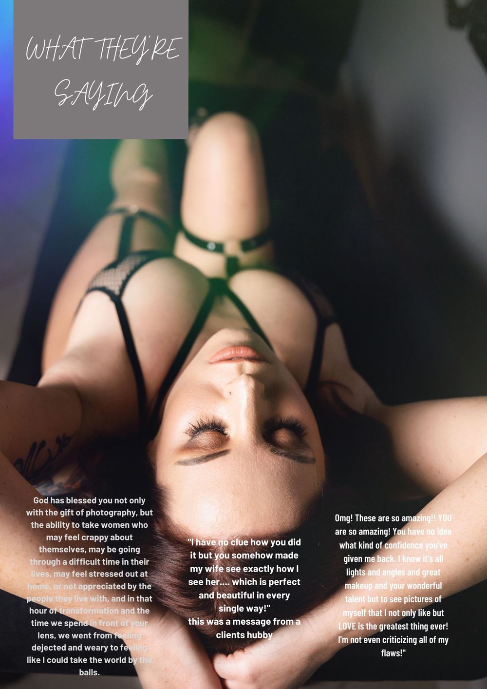 A woman wearing black lingerie. Greenville SC Boudoir, Easley SC Boudoir, Upstate SC boudoir
