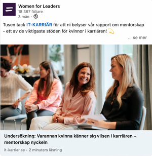 Professional women sitting at a conference table during a mentorship meeting discussion.
