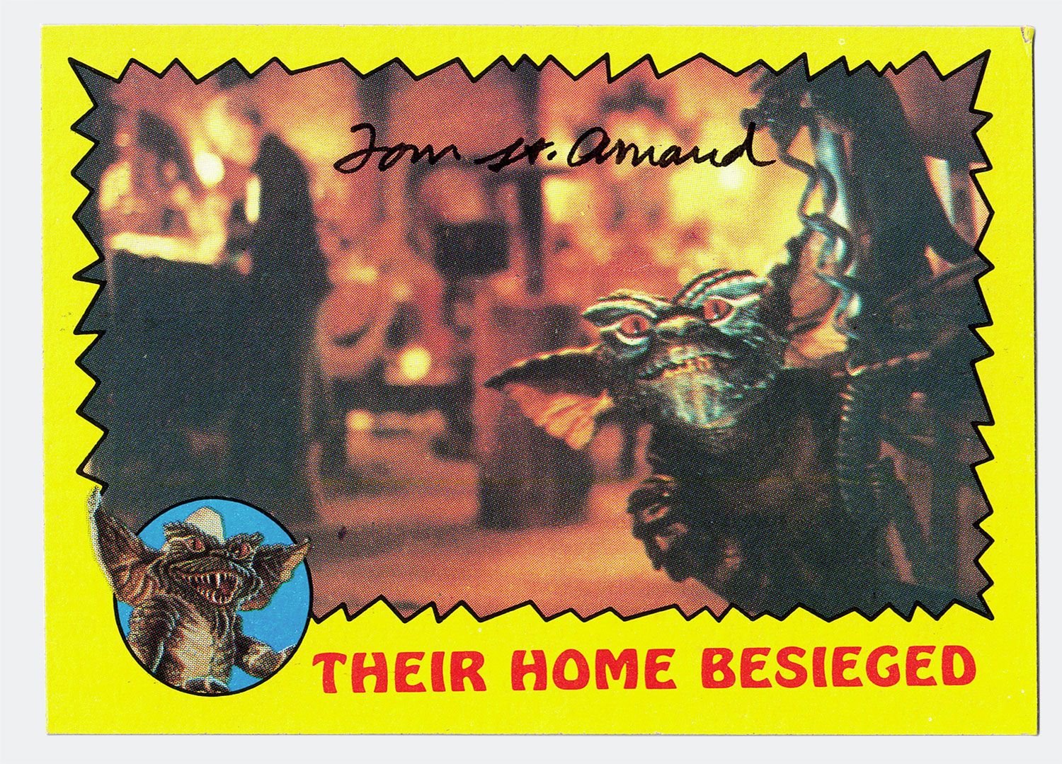 Autographed Gremlins Trading Cards - The Gremlins Museum