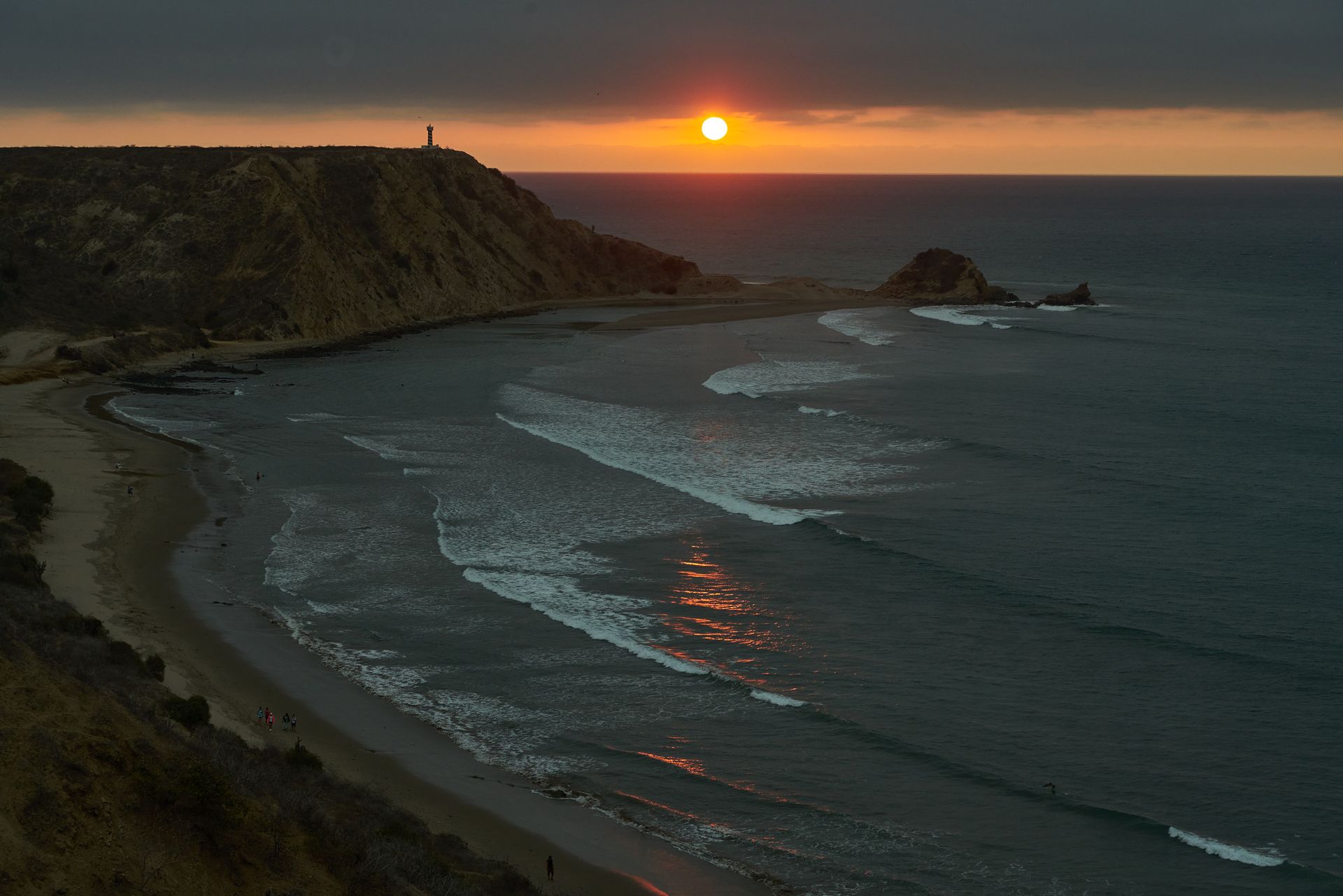 La Tiñosa, una de las playas rurales de Manta, por Leiberg Santos