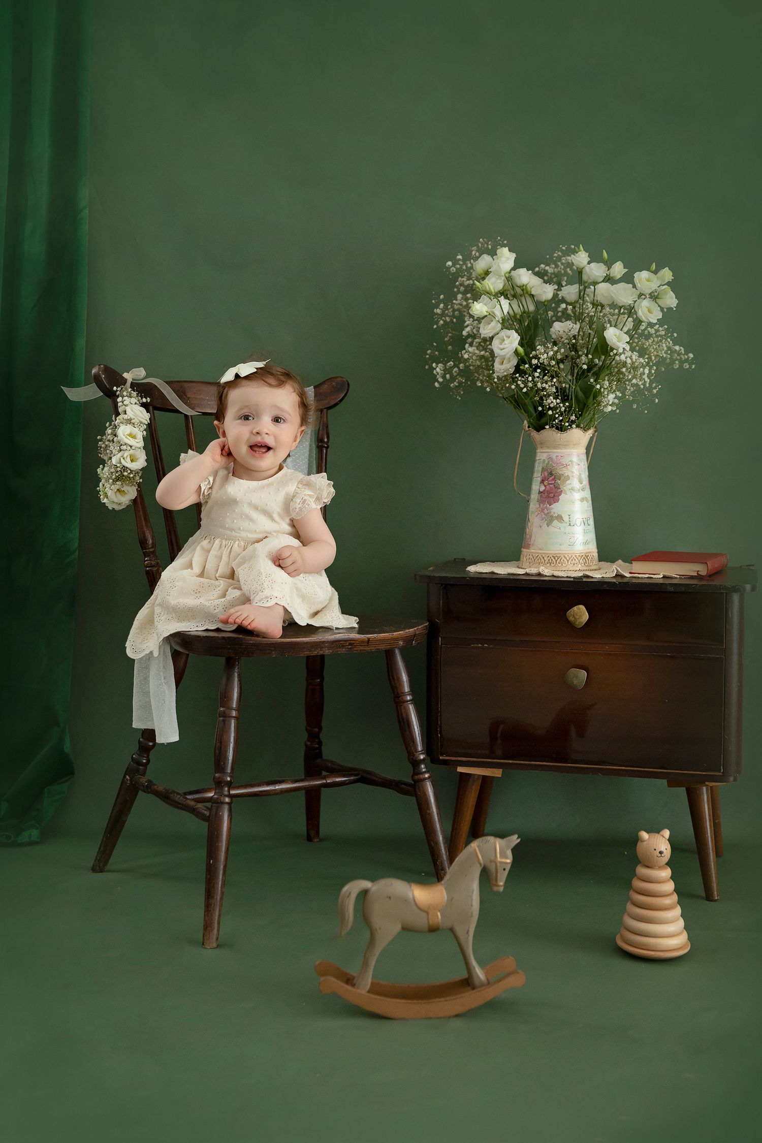Sedinta foto cake smash Timisoara - prima aniversare fotograf Madalina Craciun