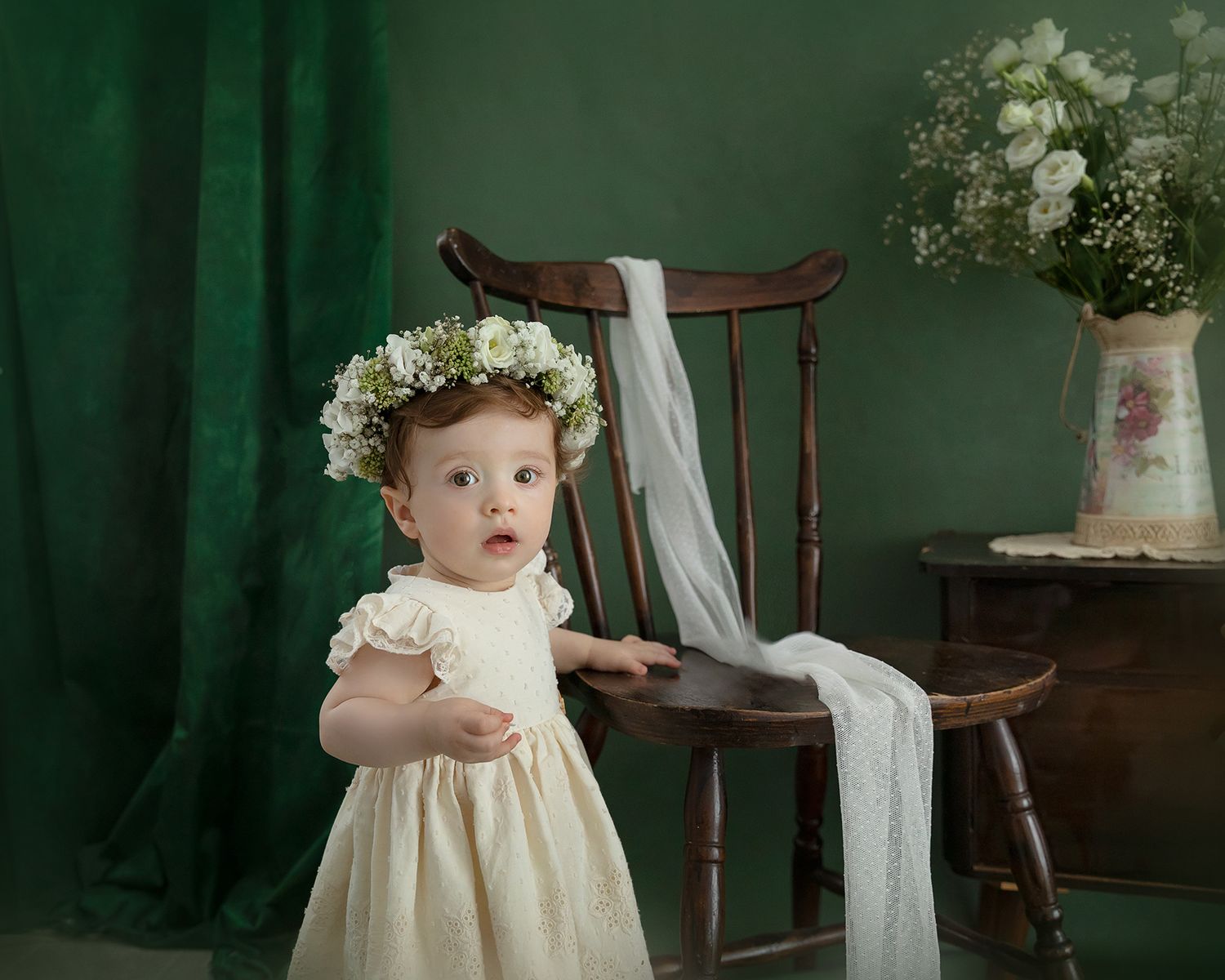 Sedinta foto cake smash Timisoara - prima aniversare fotograf Madalina Craciun