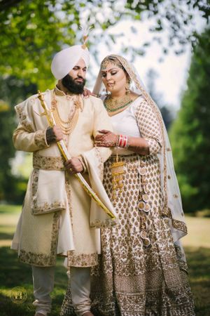 A magical moment frozen in time, capturing the love and happiness of the wedding day.