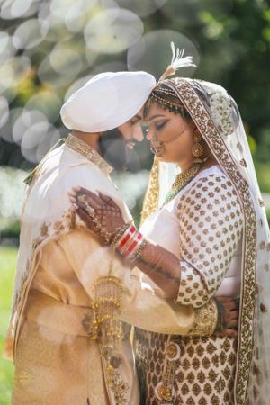 A magical moment frozen in time, capturing the love and happiness of the wedding day.