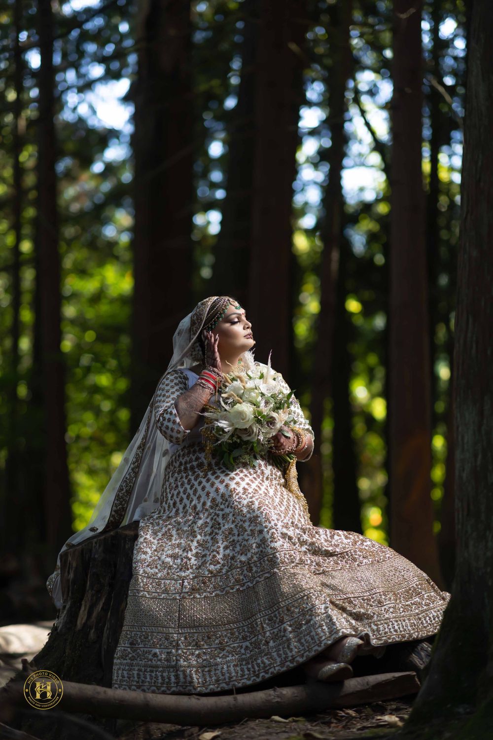 A magical moment frozen in time, capturing the love and happiness of the wedding day.