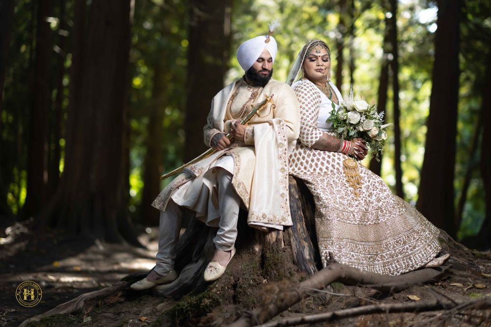 A magical moment frozen in time, capturing the love and happiness of the wedding day.