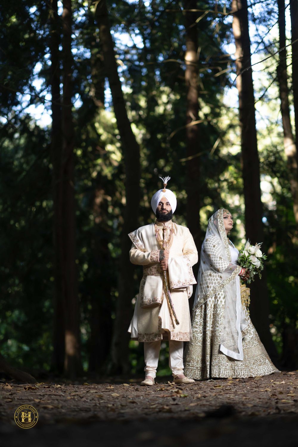 A magical moment frozen in time, capturing the love and happiness of the wedding day.