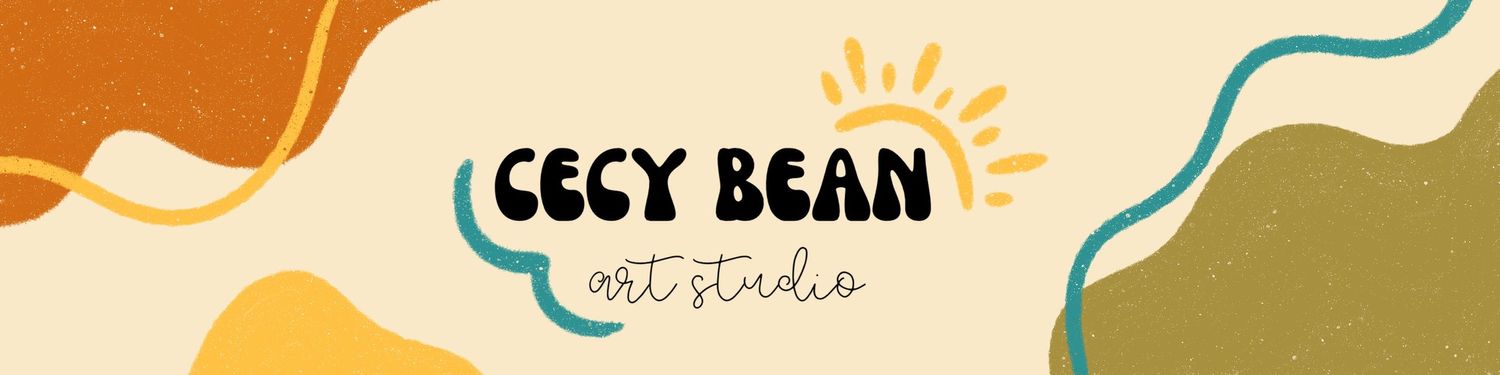 Banner of Cecy bean Art. For Art Prints & Custom Art By Cecy