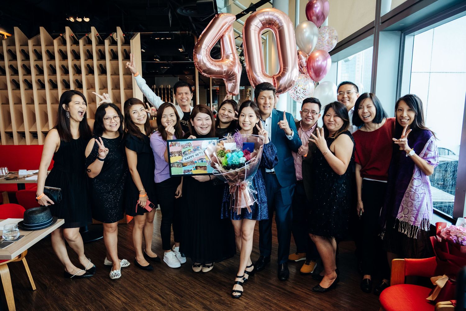 40th Birthday party celebration photoshoot session