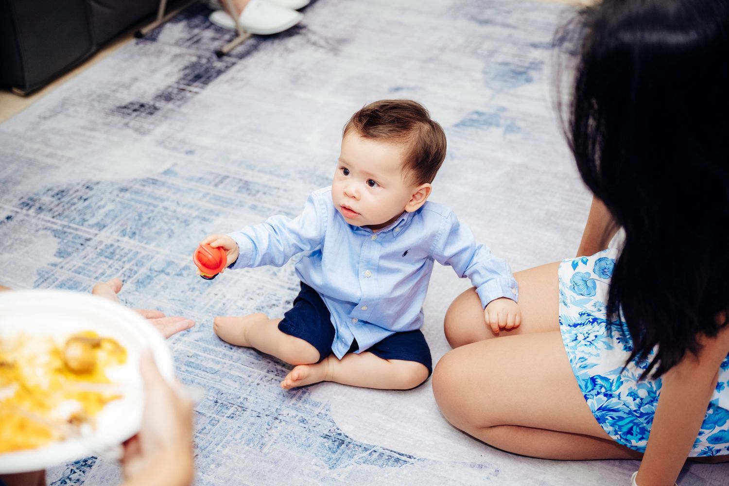 6 months old baby event session