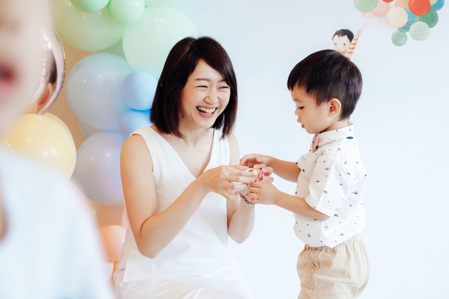 Birthday party photoshoot session