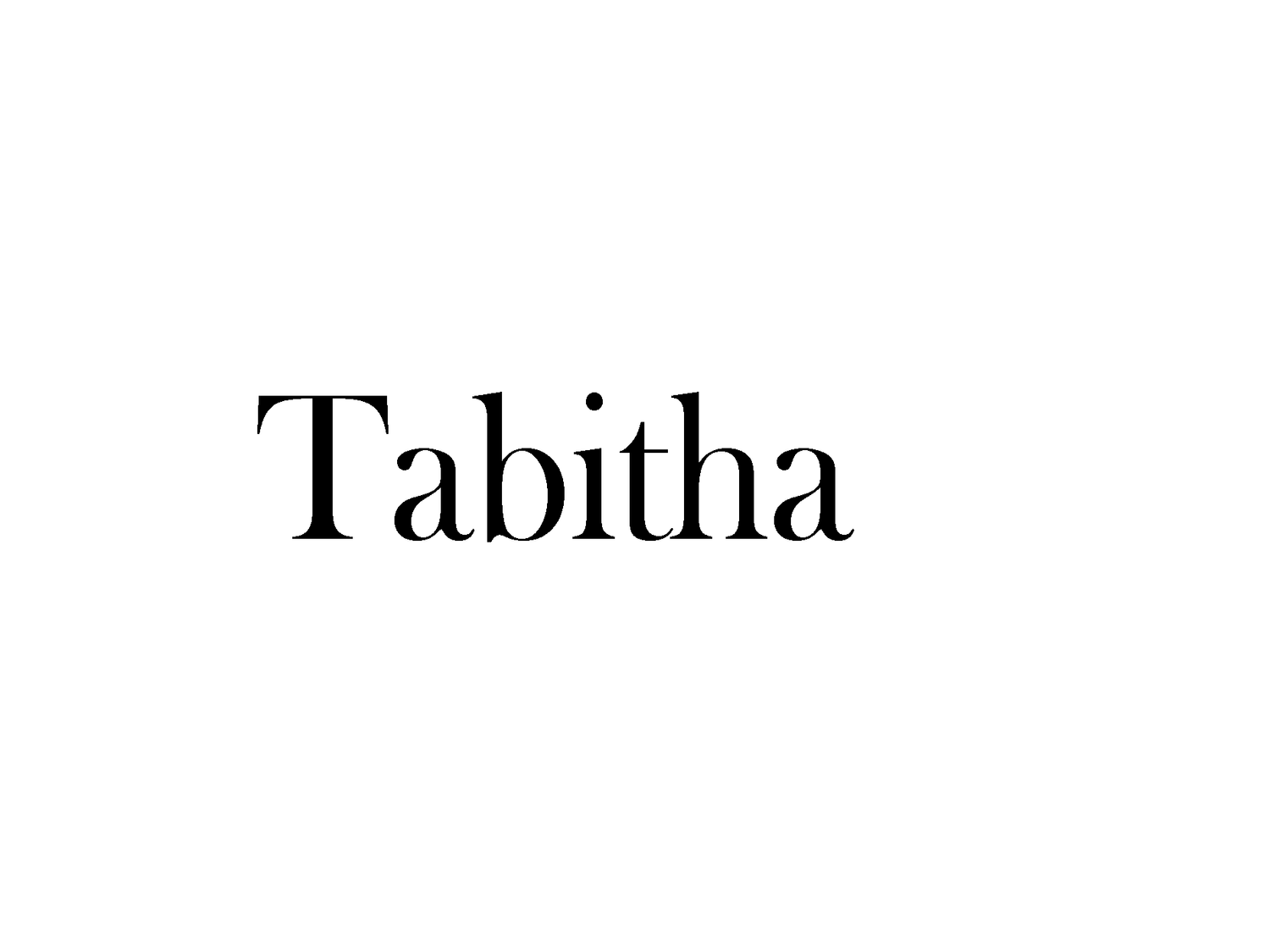 Tabitha