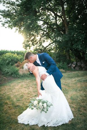 Magic Hour Portraits West Michigan Wedding Photography. Bride and Groom Wedding Poses. Intimate Portrait Photography.