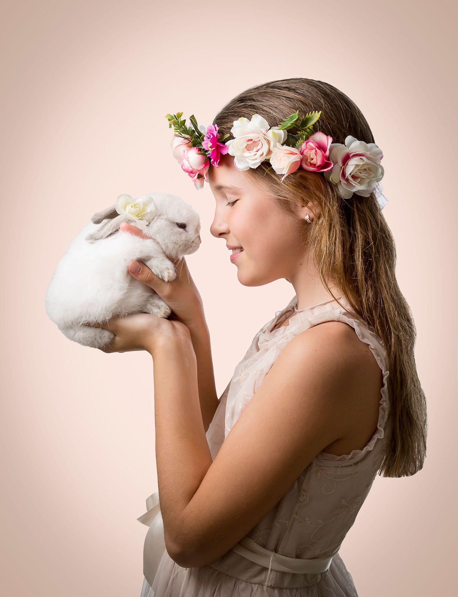 Adorable studio portrait of a child — professional kids photography in Bradenton-Sarasota by local portrait photographer