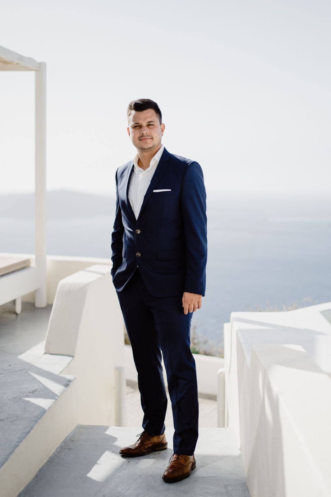 Santorini elopement photographer