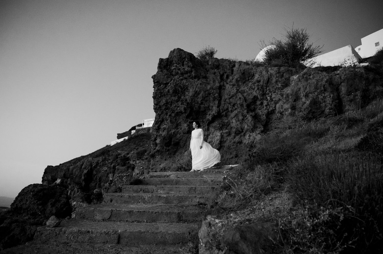 Santorini elopement photographer