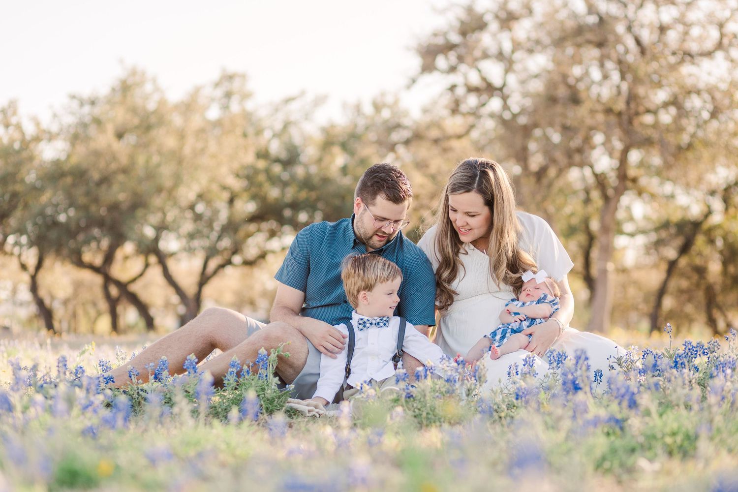 Bluebonnet Mini Session San Antonio 2024 Affordable Family