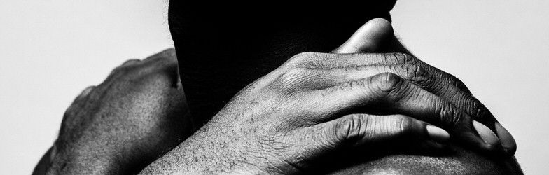 skin black and white image