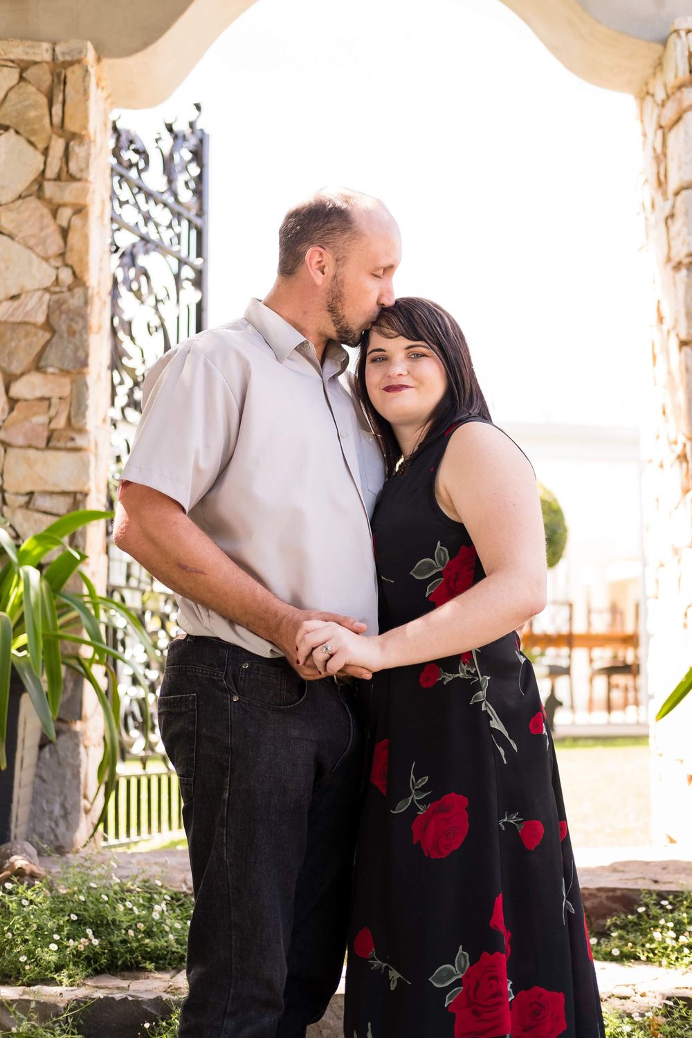 Johannesburg engagement photography at Burkleigh house in Ferndale