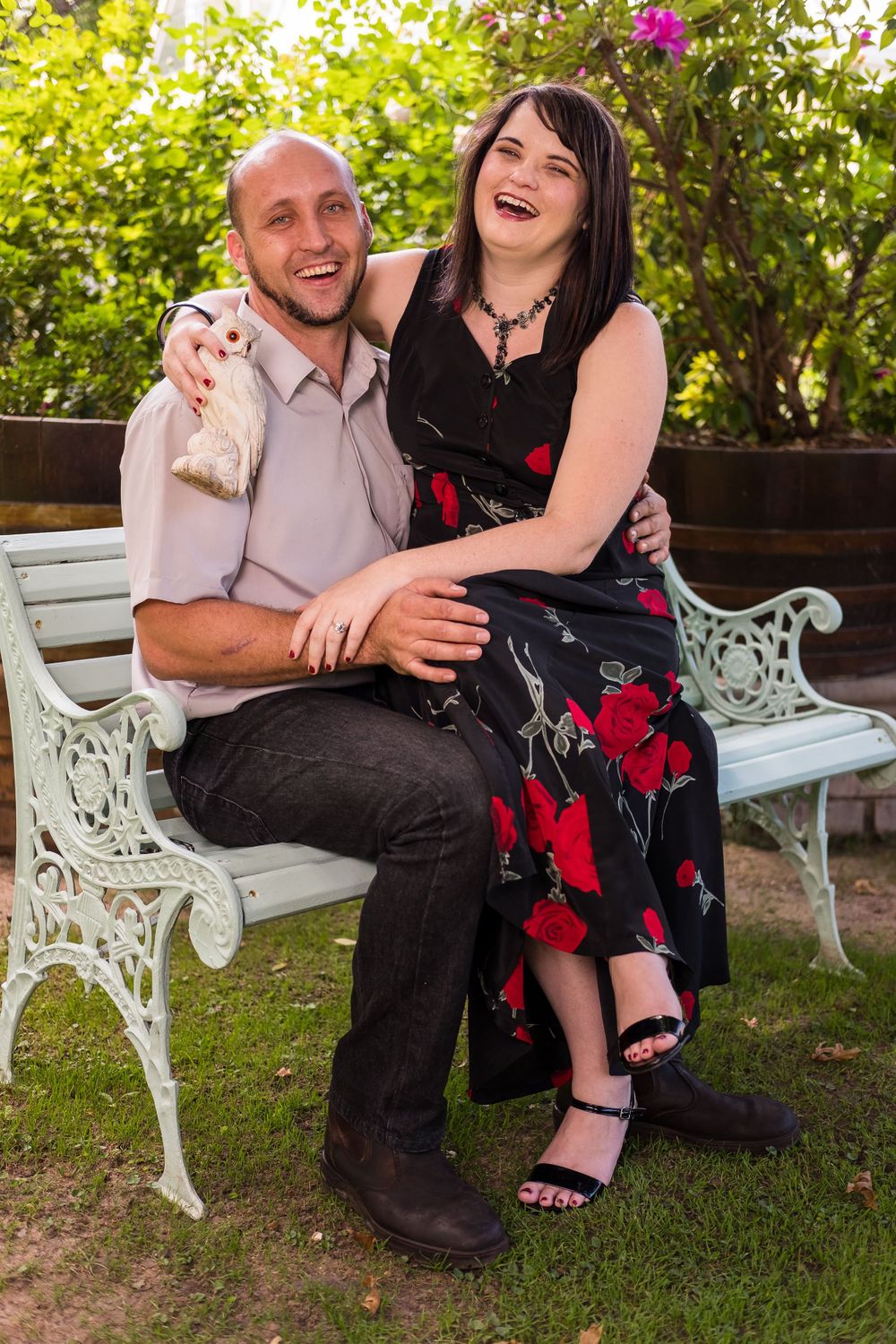 Johannesburg engagement photography at Burkleigh house in Ferndale