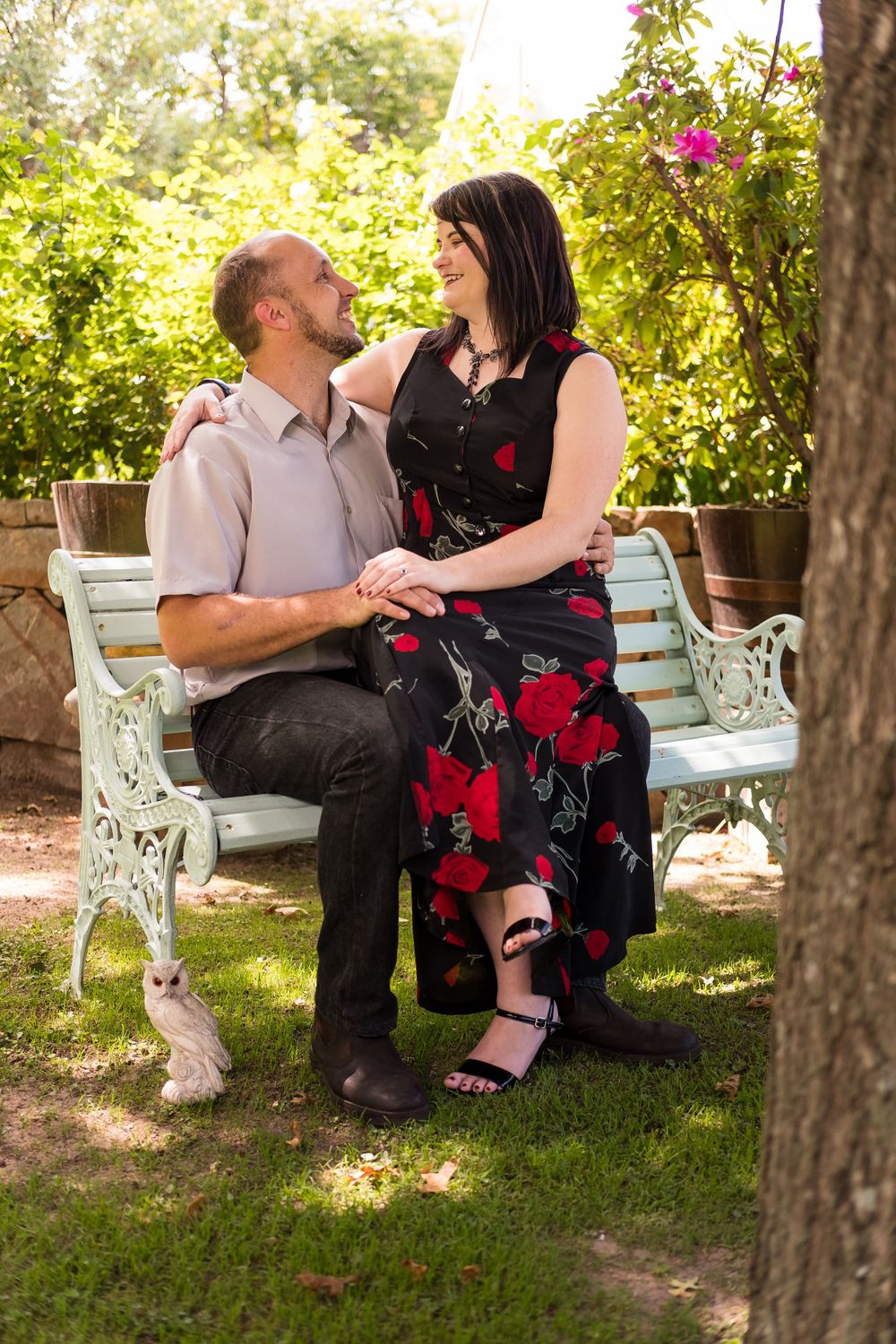 Johannesburg engagement photography at Burkleigh house in Ferndale