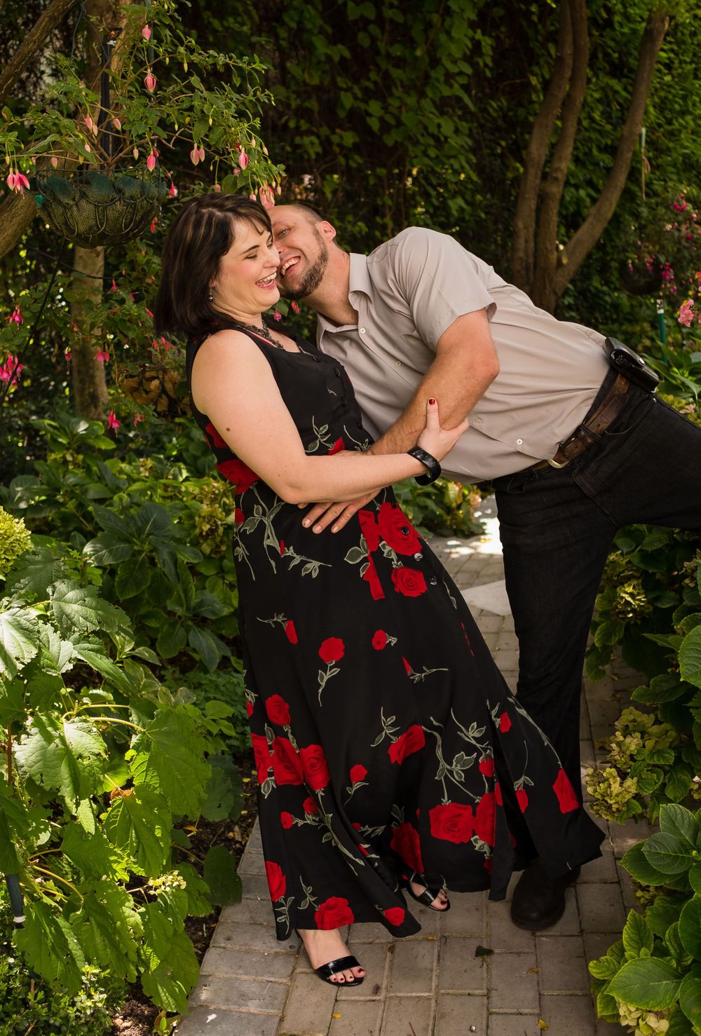 Johannesburg engagement photography at Burkleigh house in Ferndale
