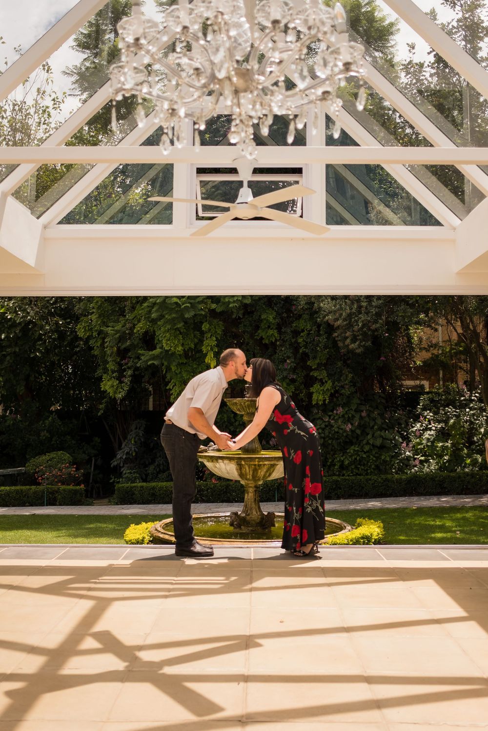 Johannesburg engagement photography at Burkleigh house in Ferndale