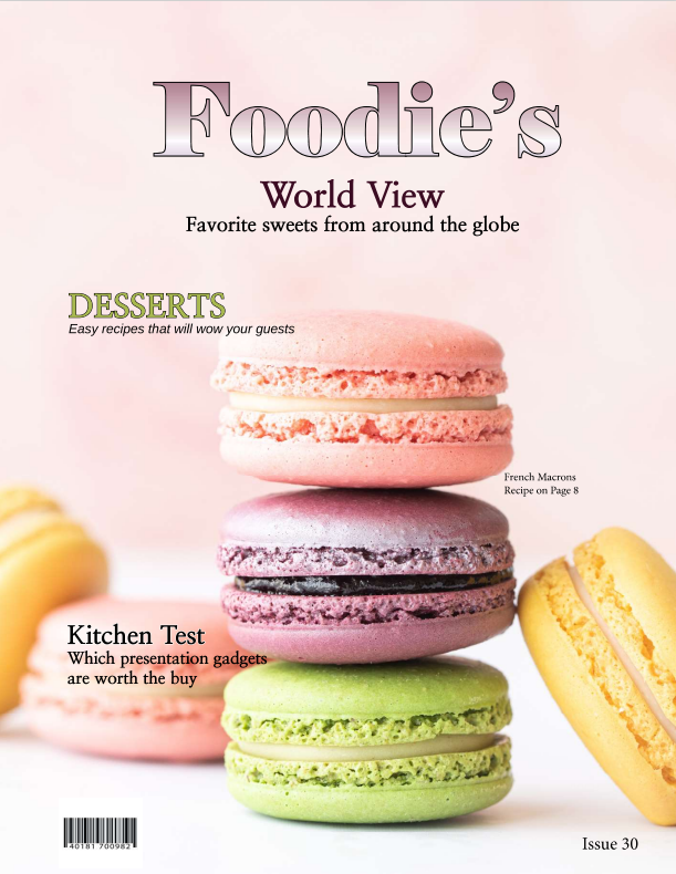 This magazine cover was created during my graphics design course.