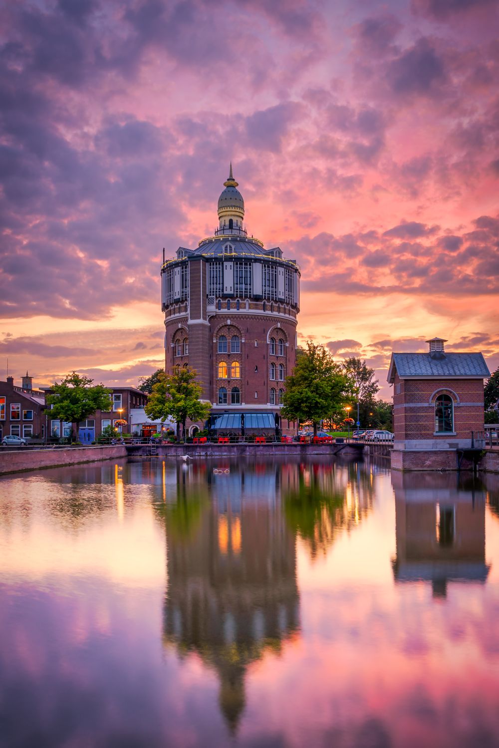 Watertower Sunset