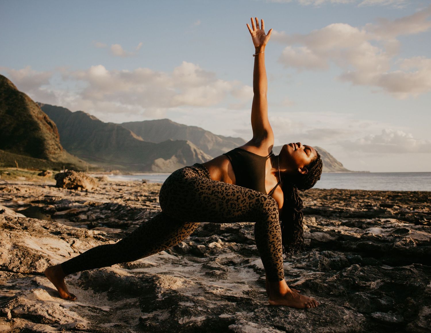 hawaii oahu yoga on the beach