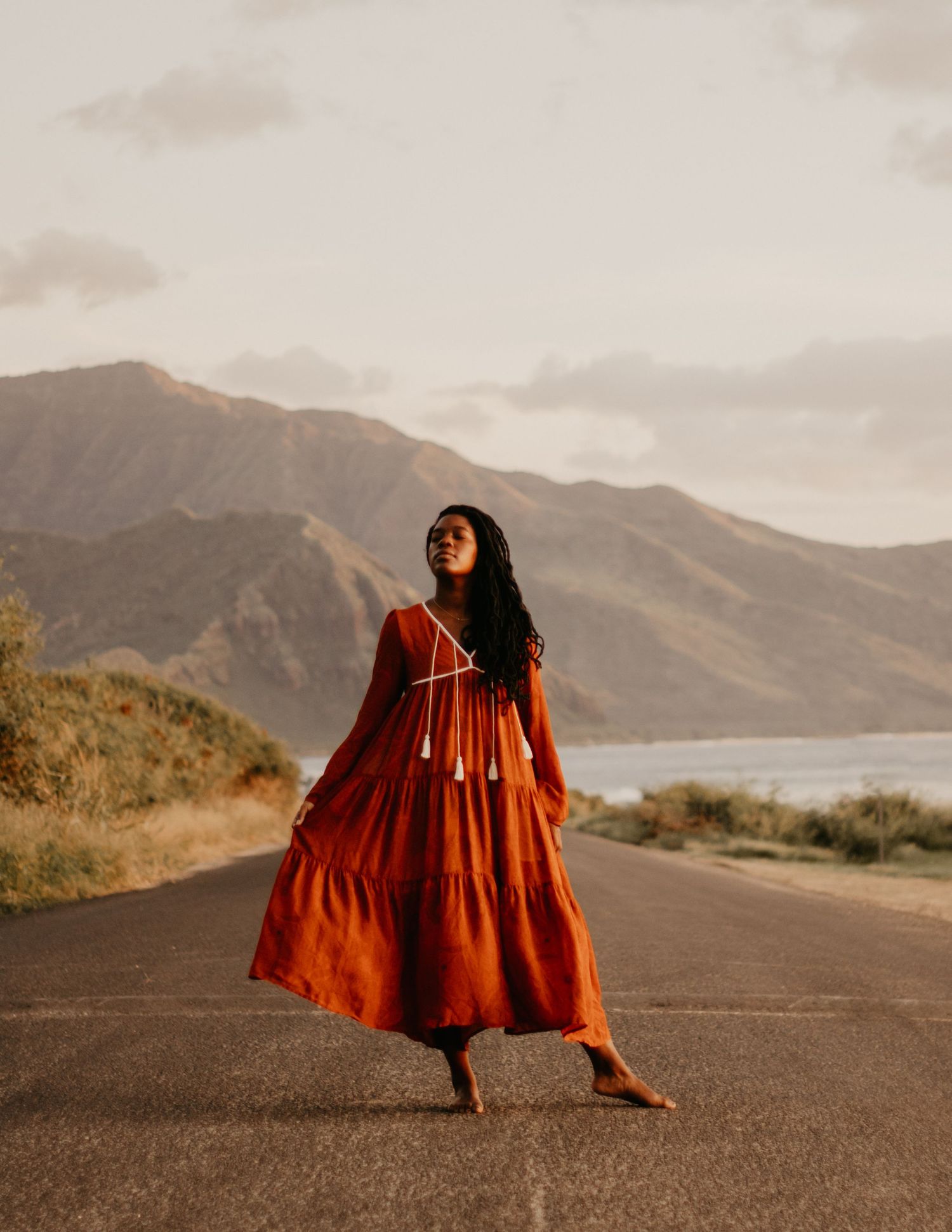 boho oahu fashion photography