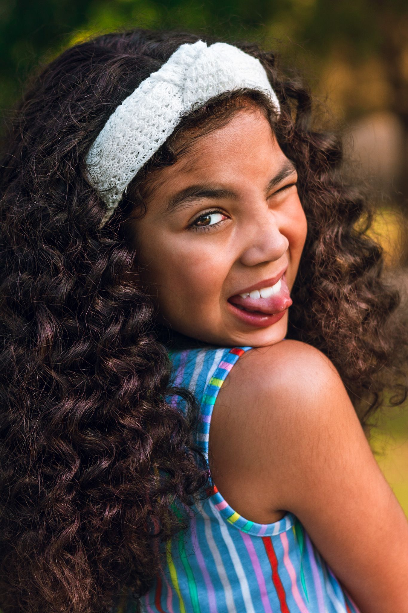 Portrait of model, Noa Grayson