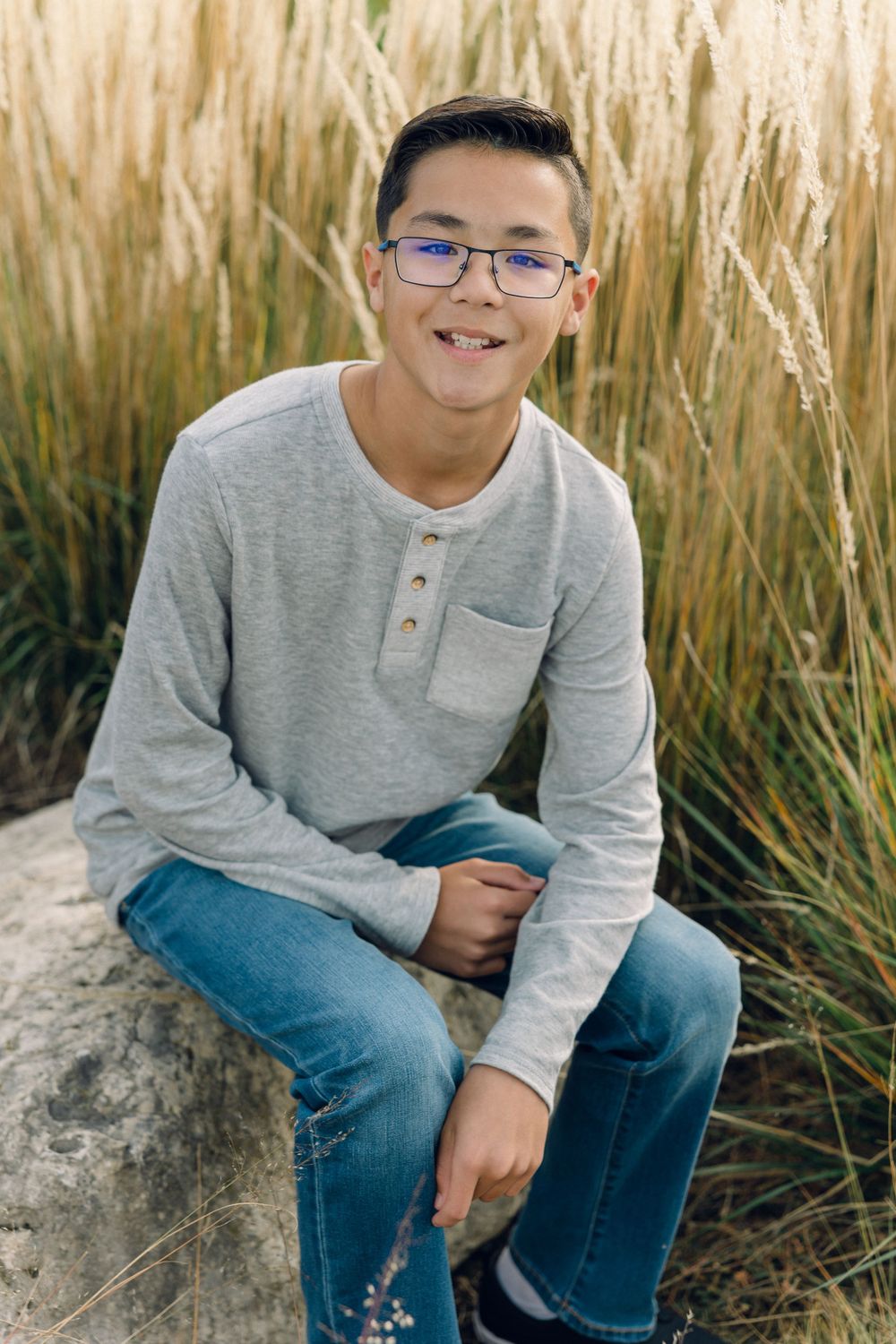 Family Photo of boy in Janesville Wisconsin