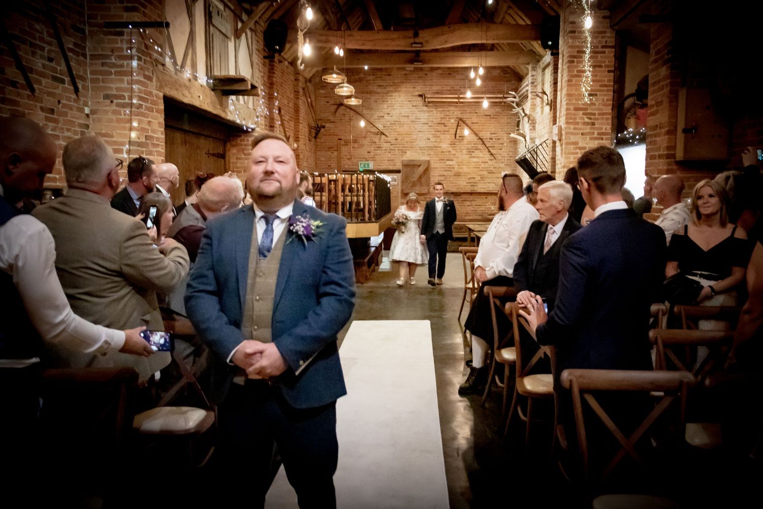 Groom Donnington Wedding