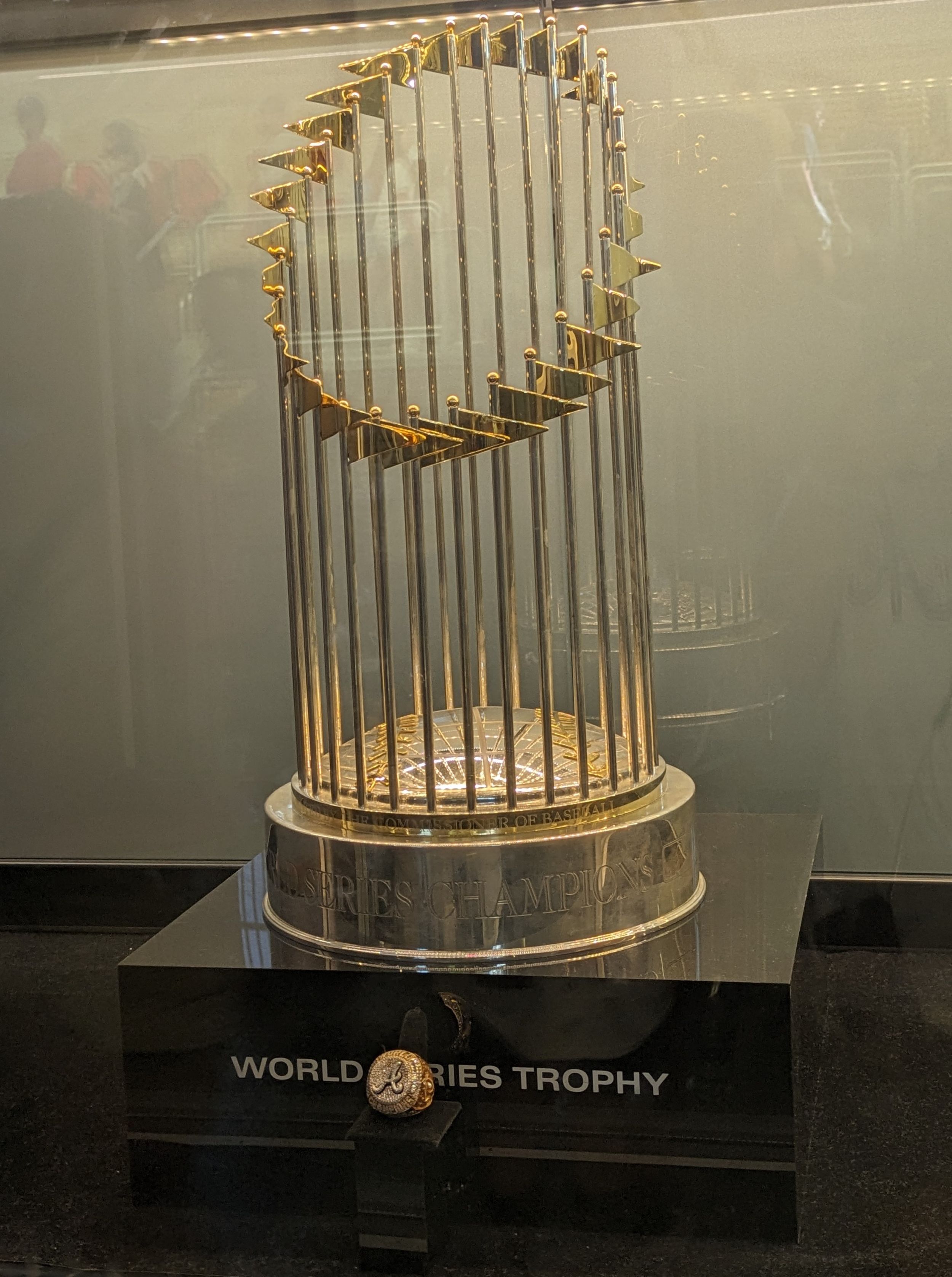 Atlanta Braves 2021 World Series trophy