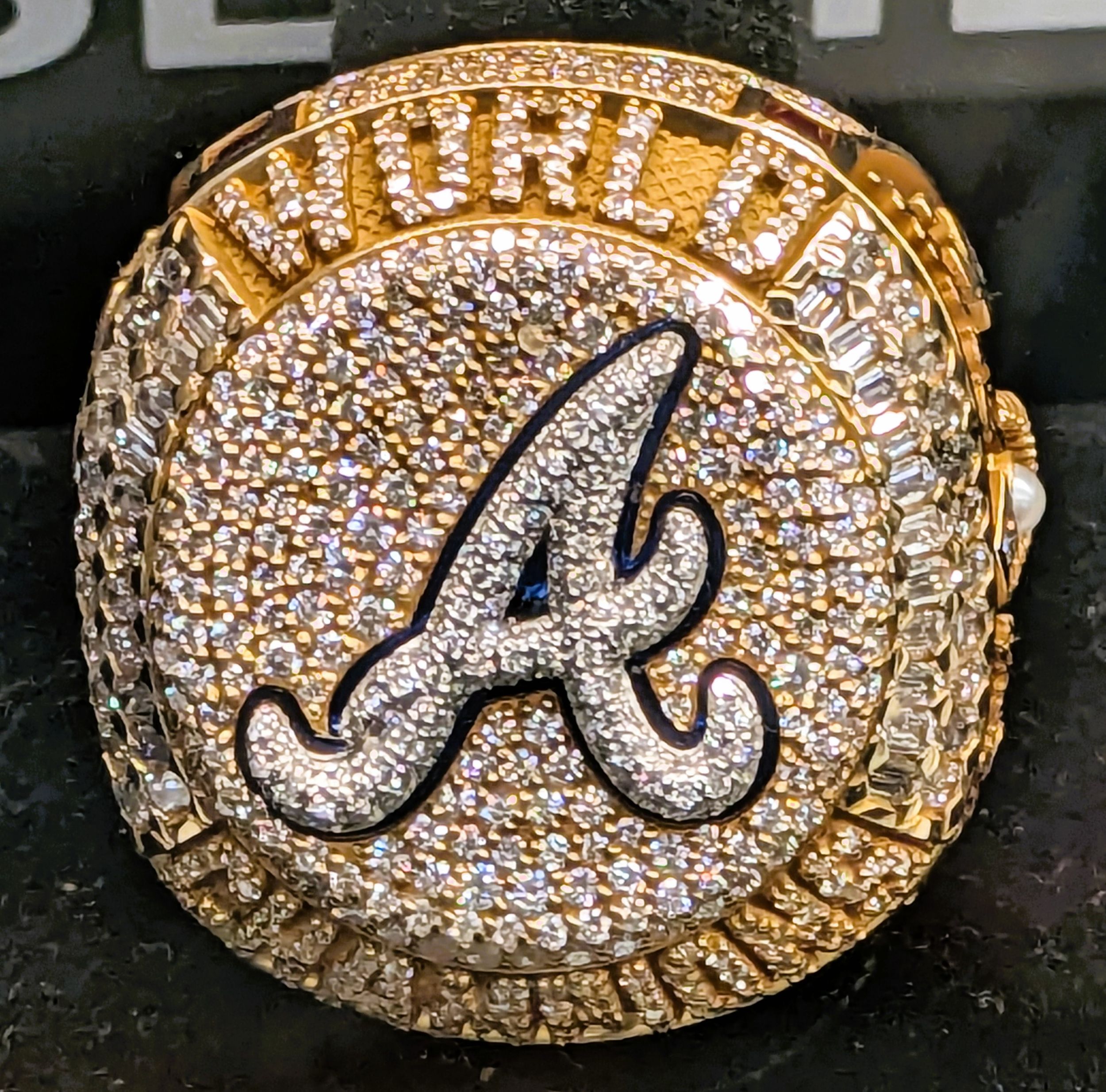 Atlanta Braves 2021 World Series ring