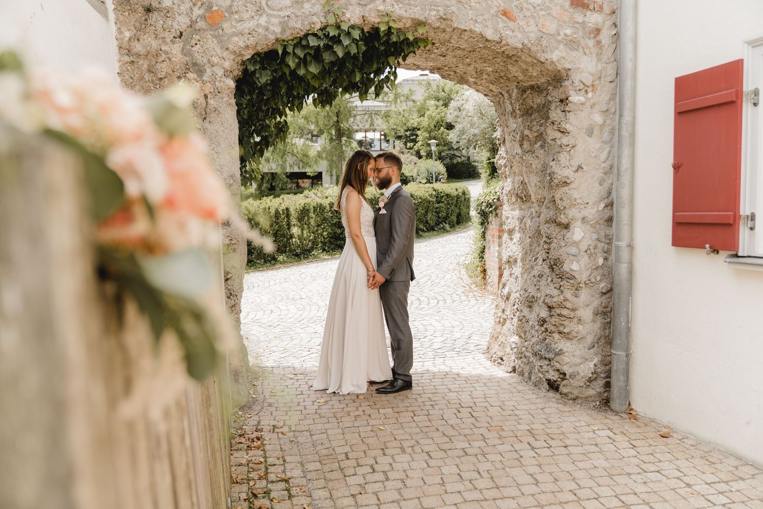 Hochzeitsbilder im Weberviertel von Biberach von Hochzeitsfotografin Ramona Maier