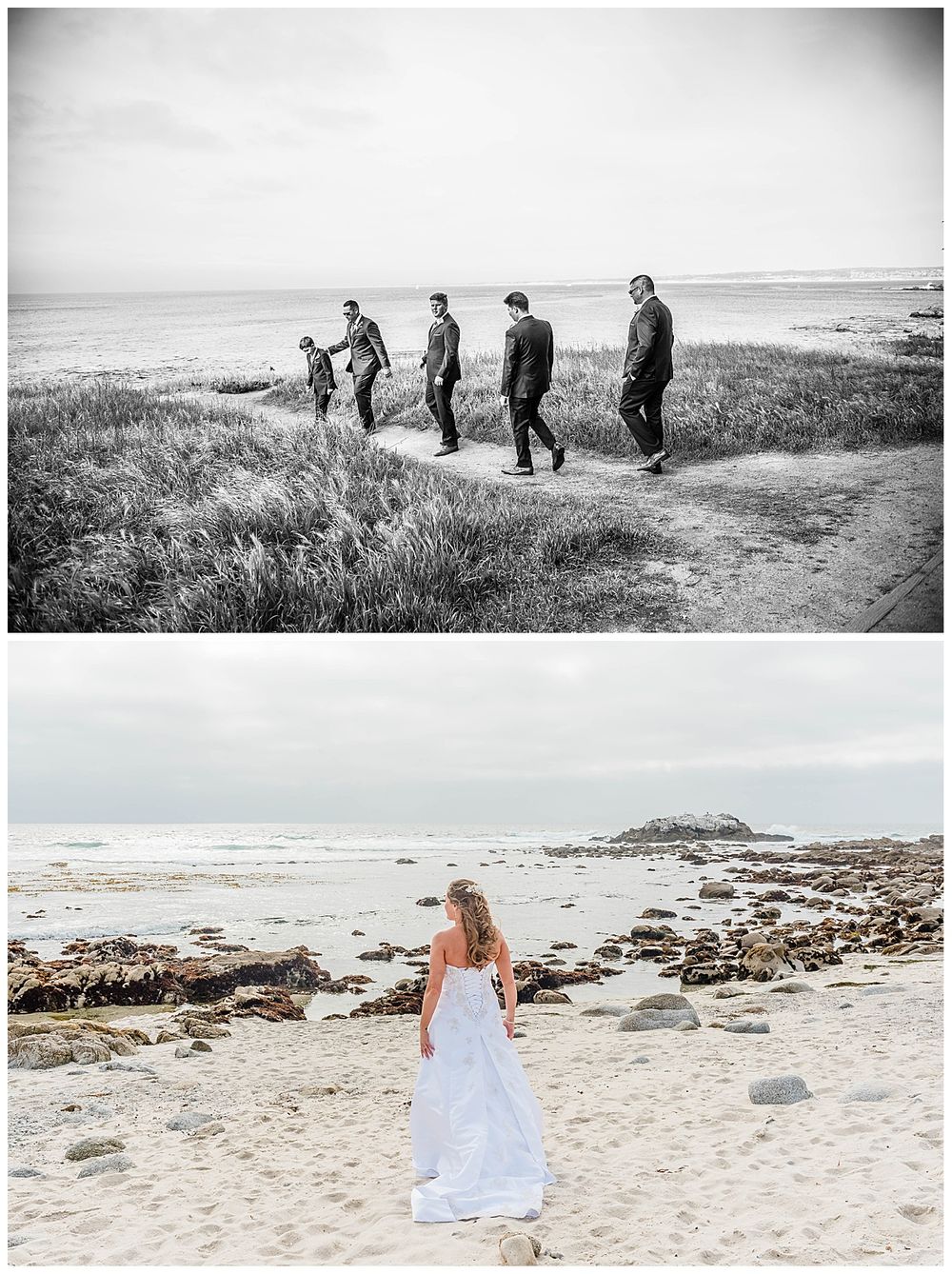 monterey california beach house destination wedding