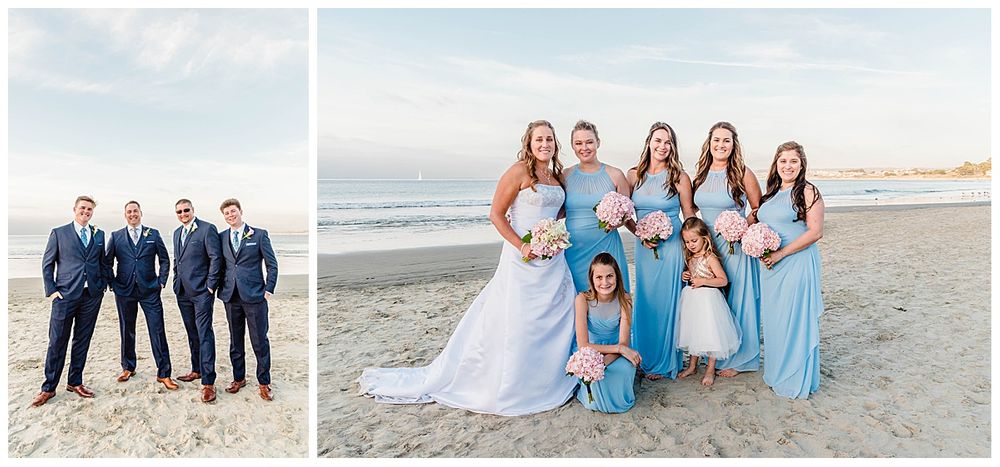 monterey california beach house destination wedding