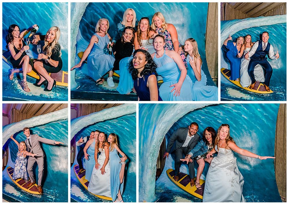 monterey california beach house destination wedding reception