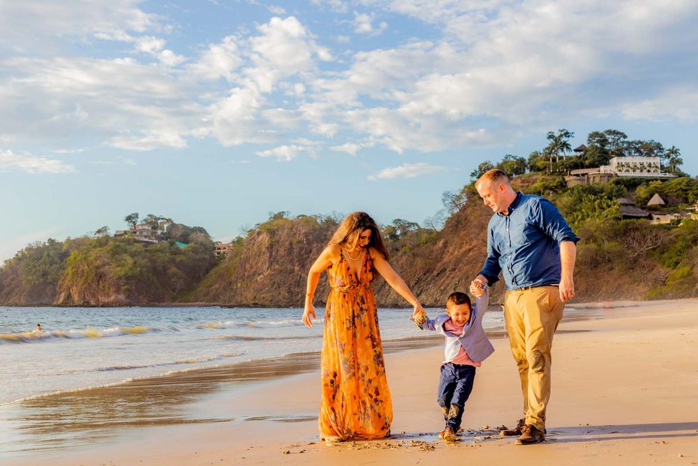 Family Photo Shoot in Flamingo Beach