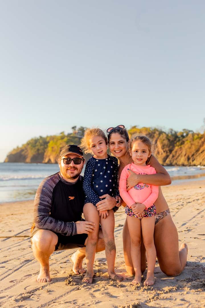 Family Photo Shoot in Flamingo Beach