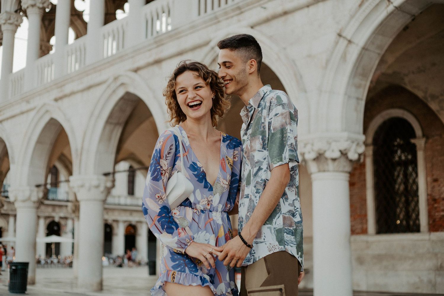 Venice Italy Engagement Photoshoot - Johanna Patton