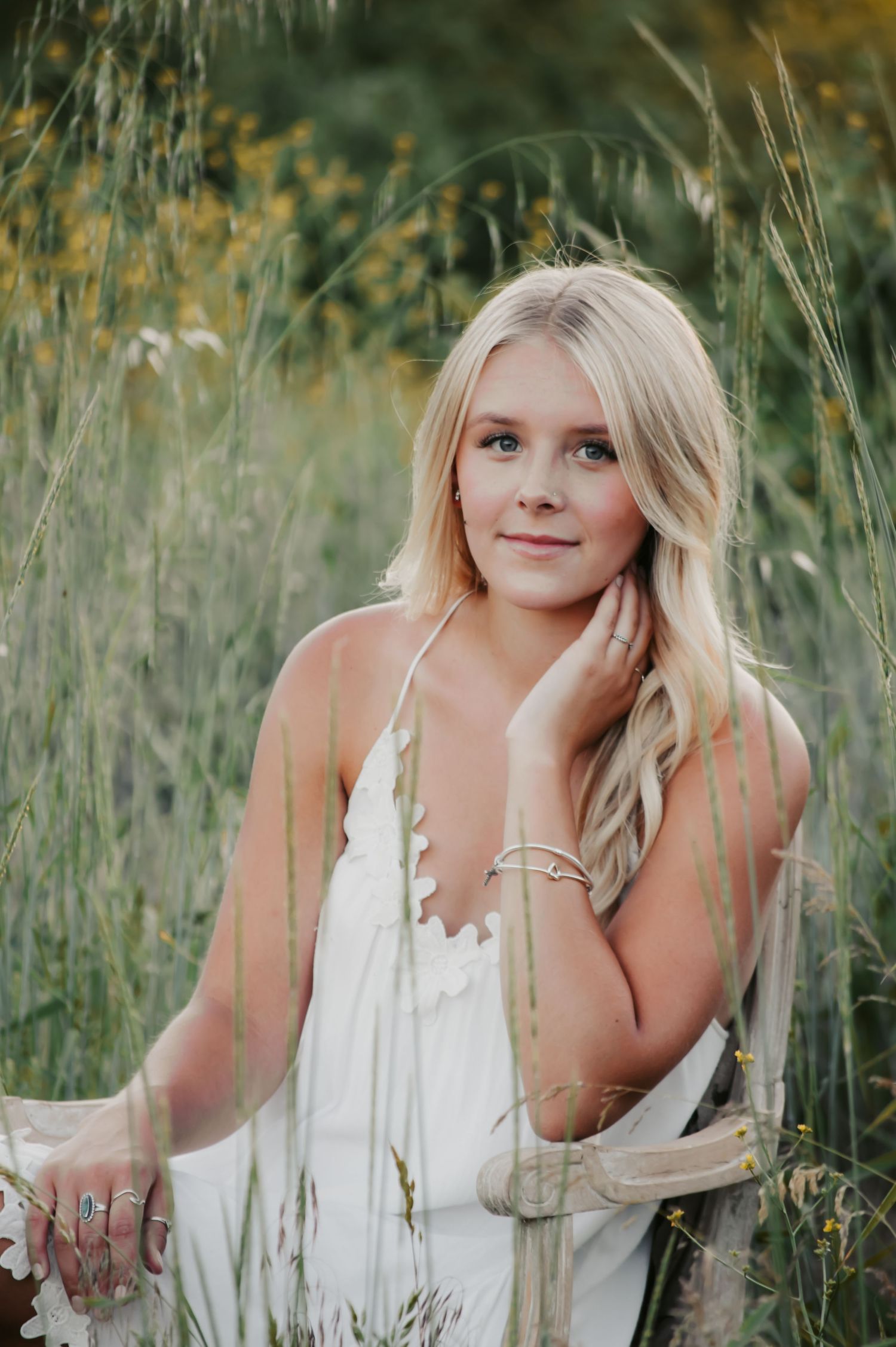 Senior Girl in Field