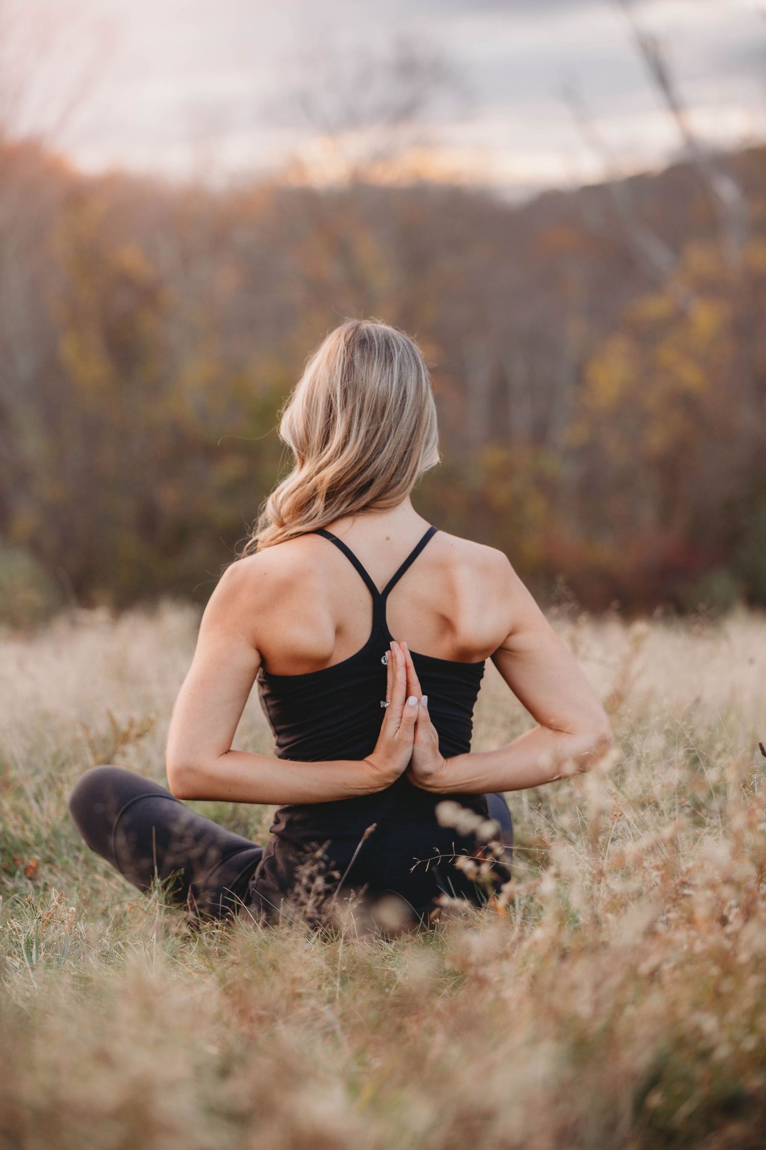 danbury ct yoga teacher photo session