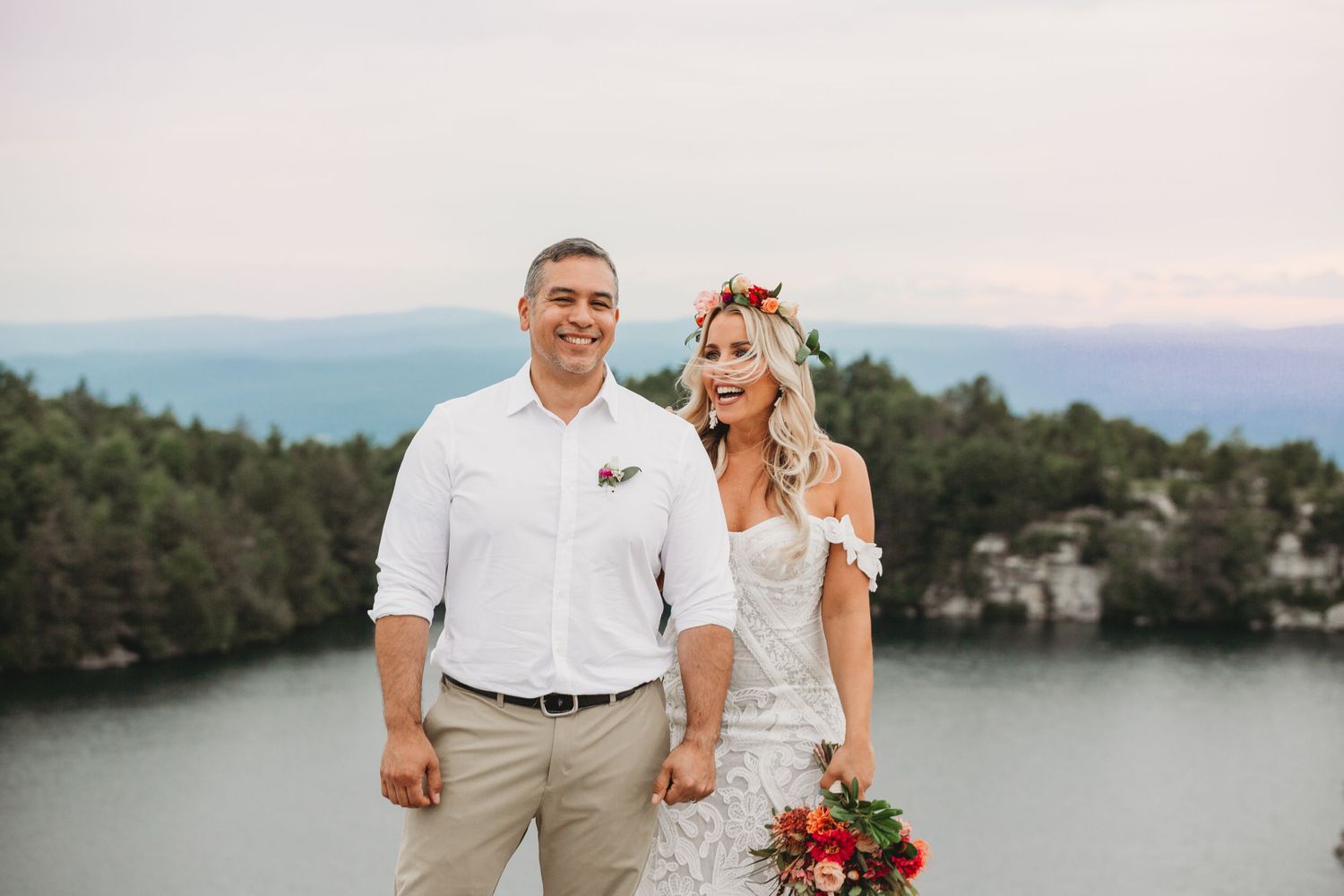 minnewaska elopement hudson valley wedding